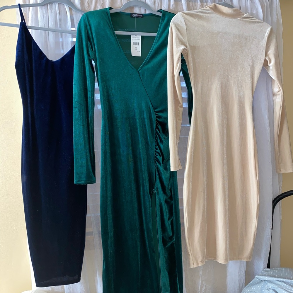 Velvet dresses